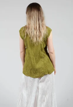 Geraniund Blouse in Kasper Green