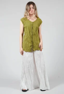 Geraniund Blouse in Kasper Green