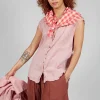 Geraniund Blouse in Lotus Pink