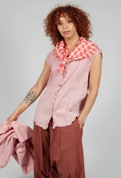 Geraniund Blouse in Lotus Pink