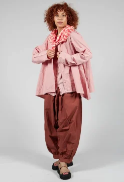 Geraniund Blouse in Lotus Pink