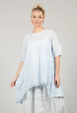 Gerd Blouse in Ice Blue