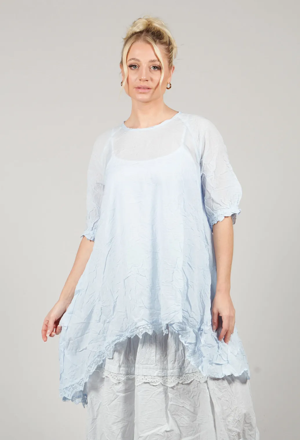 Gerd Blouse in Ice Blue