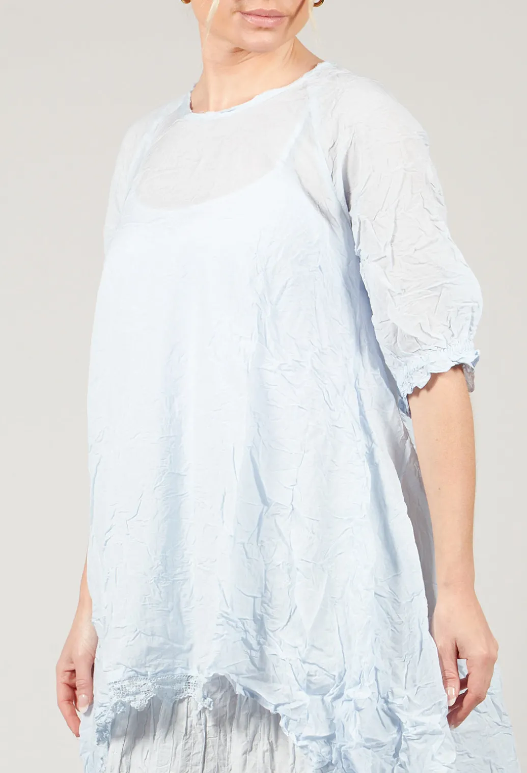 Gerd Blouse in Ice Blue