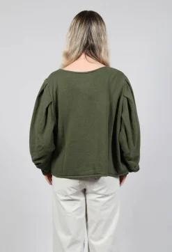 Gewurzelt Shirt in Avocado Green