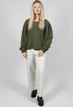 Gewurzelt Shirt in Avocado Green