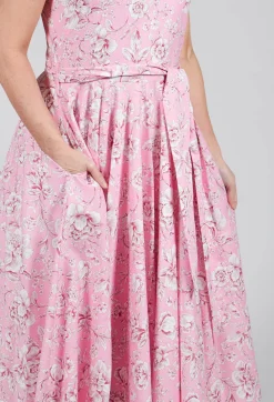 Ginger Dress in Rosa-Panna
