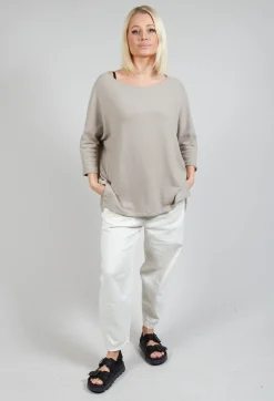 Ginko Jumper In Argento