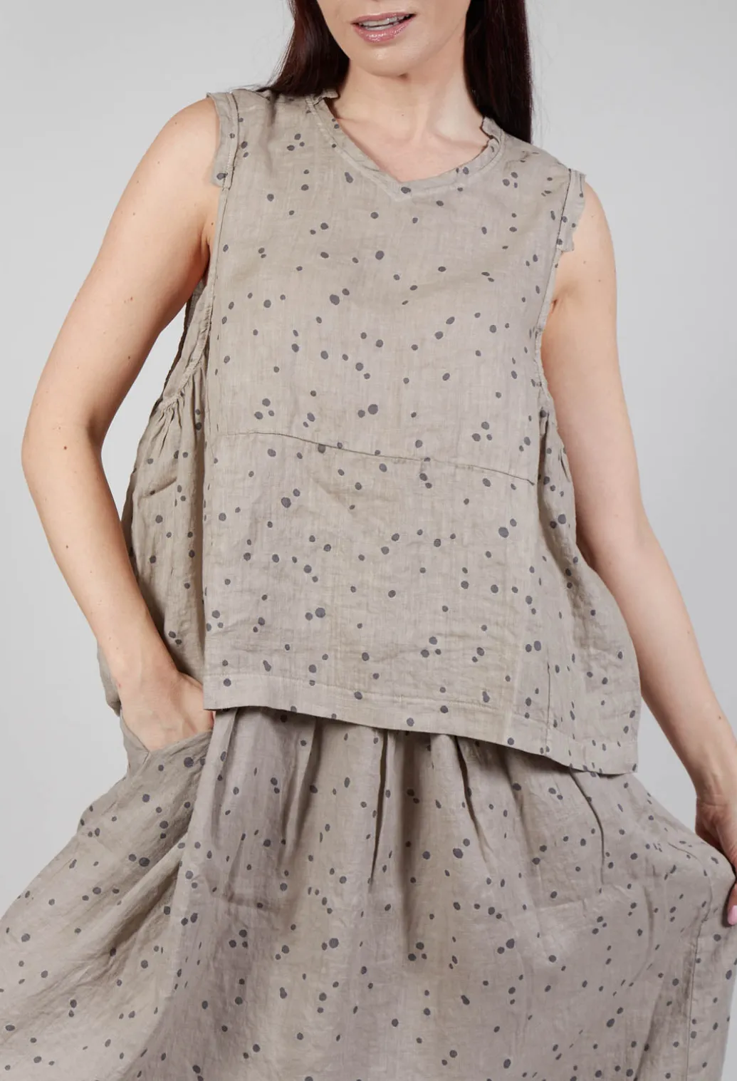 Giove Ls Shirt In Carbone
