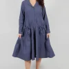 Gittel Dress in Blue
