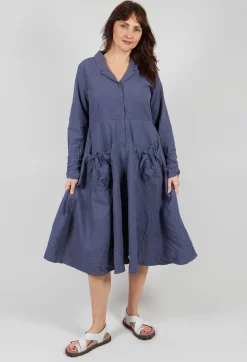 Gittel Dress in Blue