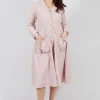 Gittel Dress in Pale Mauve
