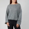 Glitter Pullover in Grey