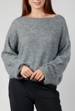 Glitter Pullover in Grey
