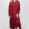 Globusen Dress Coat in Marone