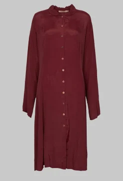 Globusen Dress Coat in Marone