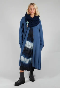 Globusen Dress Coat in Tag Blue