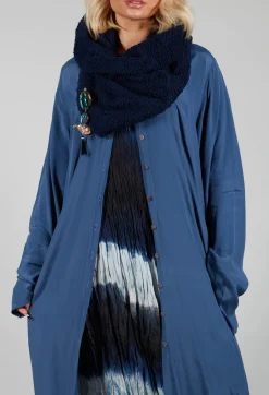 Globusen Dress Coat in Tag Blue