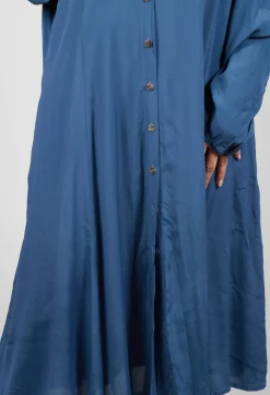 Globusen Dress Coat in Tag Blue
