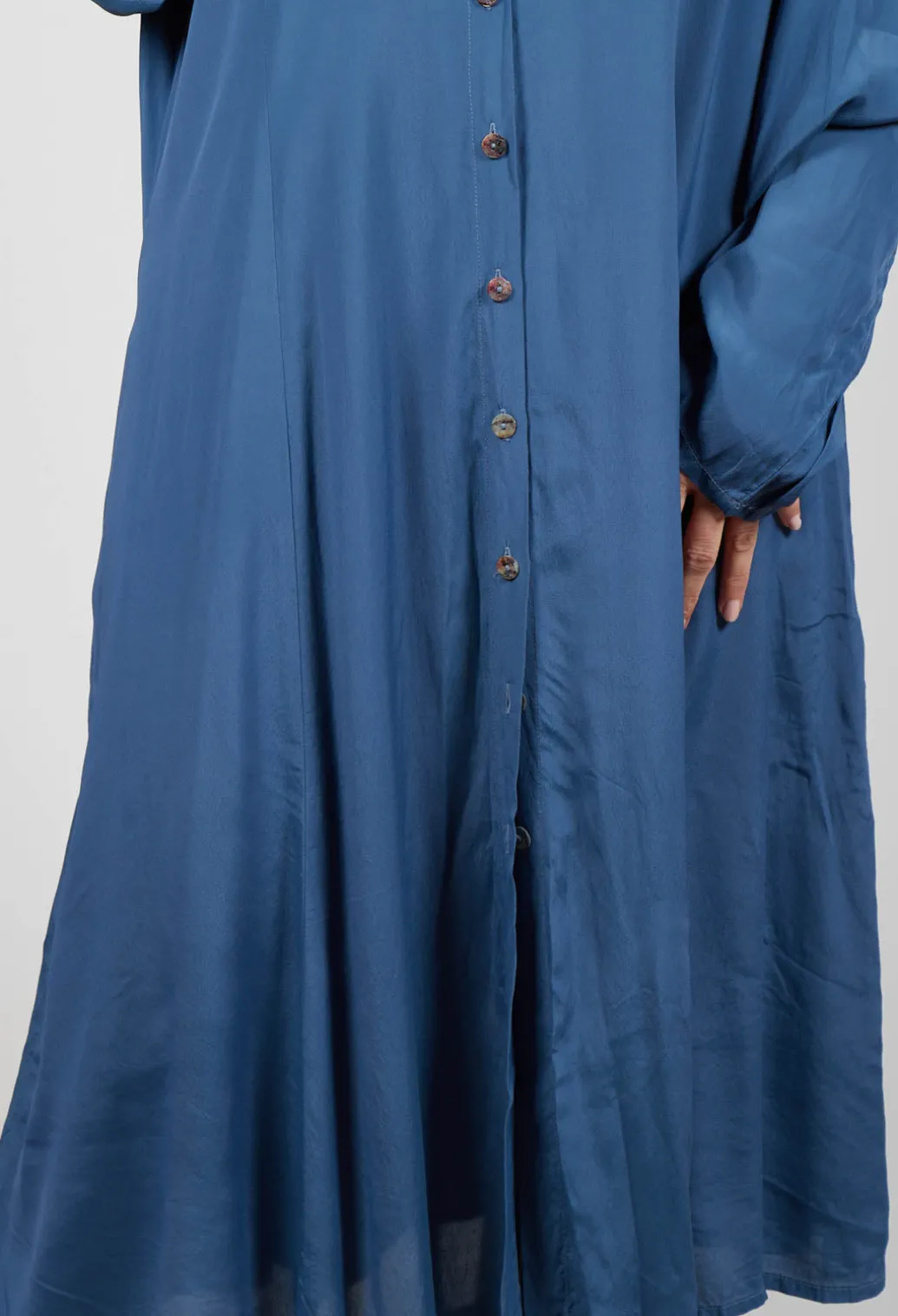 Globusen Dress Coat in Tag Blue