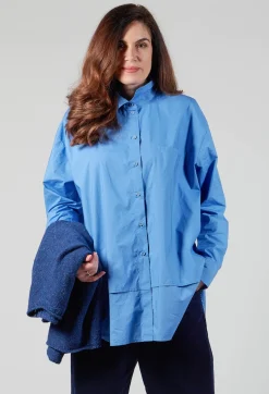 Glori Blouse in Sky
