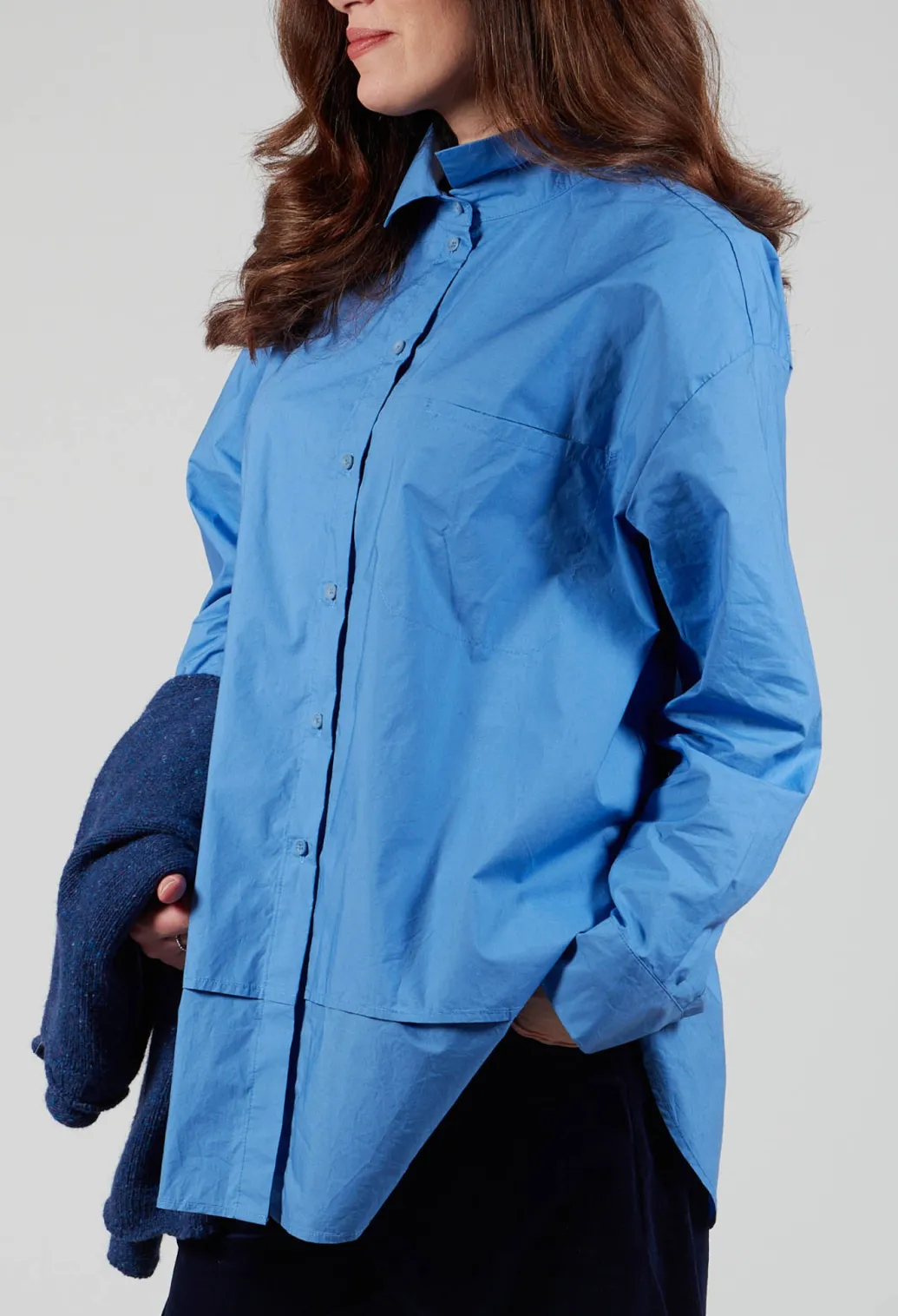 Glori Blouse in Sky