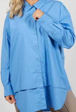 Glori Blouse in Sky