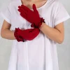 Gloves in Red/Black