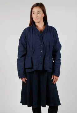 Goldselt Jacket in Nacht Blue