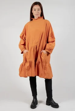 Gotterdame Top in Wurzel Orange