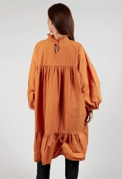 Gotterdame Top in Wurzel Orange