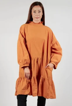 Gotterdame Top in Wurzel Orange
