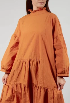 Gotterdame Top in Wurzel Orange