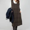 Gray Dress in Brown