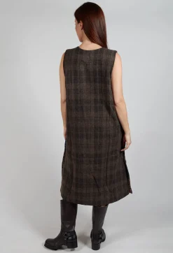 Gray Dress in Brown