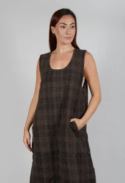 Gray Dress in Brown