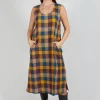 Gray Dress in Multicolour