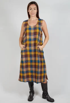 Gray Dress in Multicolour