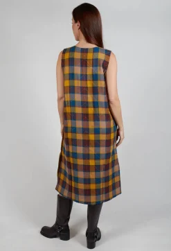 Gray Dress in Multicolour