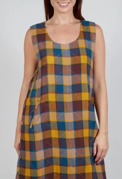 Gray Dress in Multicolour