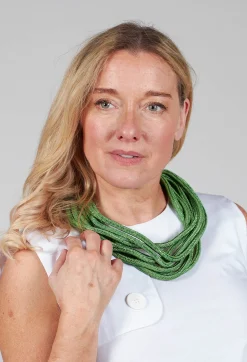 Green Rope Layered Necklace