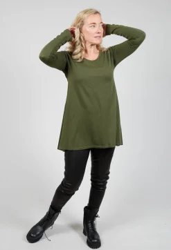 Gruppenre T Shirt in Avocado Green