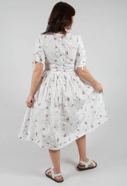 Gull-Britt Dress in Flower Cotton