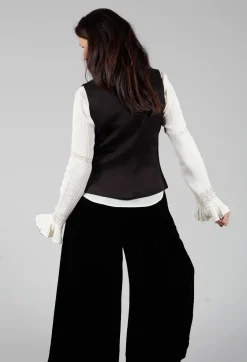 Gypsy Waistcoat in Black