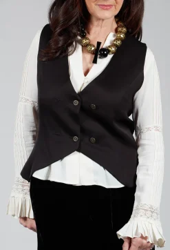 Gypsy Waistcoat in Black