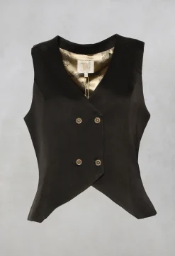 Gypsy Waistcoat in Black