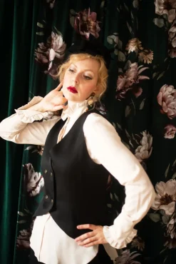 Gypsy Waistcoat in Black