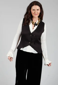 Gypsy Waistcoat in Black