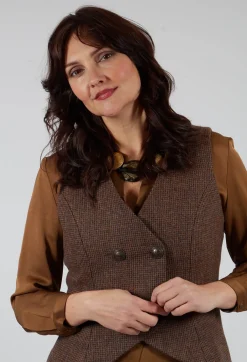 Gypsy Waistcoat in Tweed