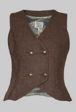 Gypsy Waistcoat in Tweed
